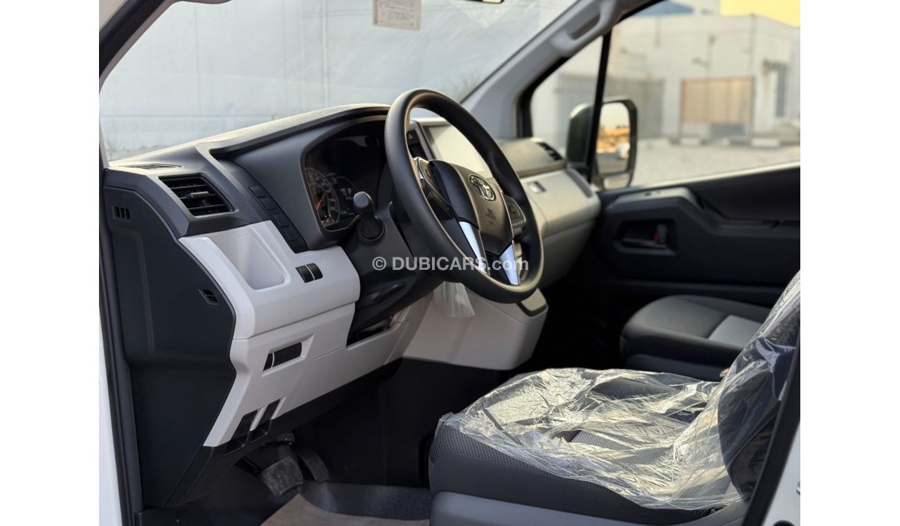 تويوتا هاياس 2025 Toyota Hiace DX 13-Seater 3.5L V6 Petrol A/T RWD (3-Point Seatbelts) Only For Export