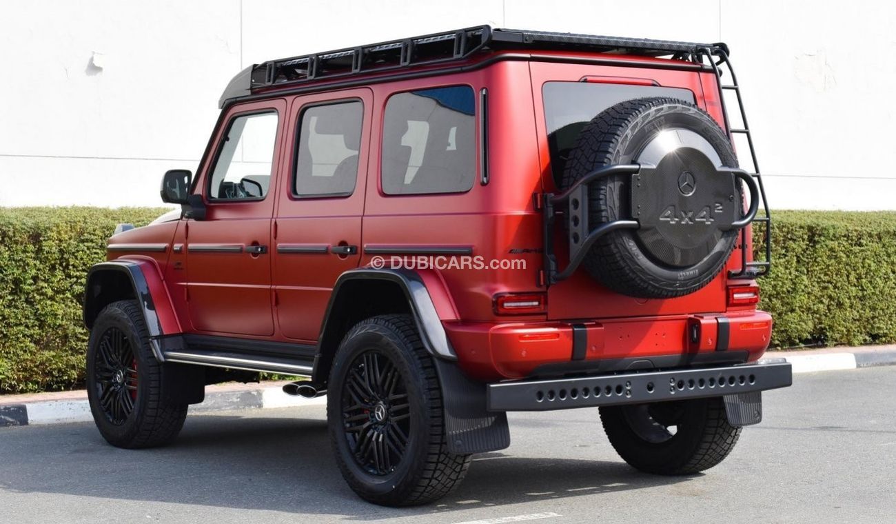 Mercedes-Benz G 63 AMG 4X4² BRAND NEW MERCEDES - BENZ G63 4X4 SQUARED 2023 RED MATE COLOR