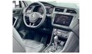 Volkswagen Tiguan 2018 Volkswagen Tiguan SEL 4 Motion, Full Volkswagen Service History, Warranty, Low Kms, GCC