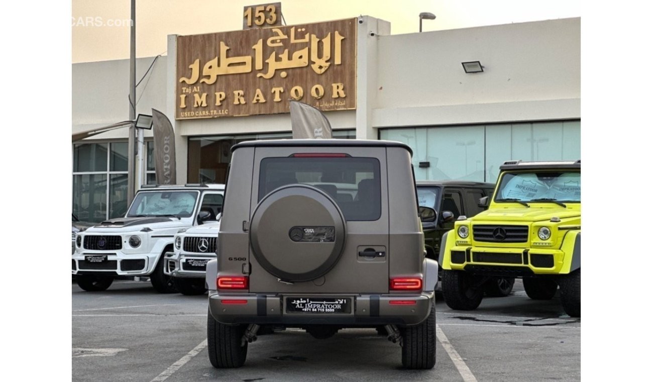 مرسيدس بنز G 500 MERCEDES G500 2024 LOW MAILGE