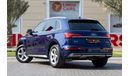 أودي Q5 45 TFSI Quattro 2.0L Audi Q5 45TFSI Quattro 2022 GCC under Agency Warranty and Service Contract with