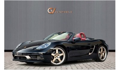 Porsche 718 Boxster (25 Years Edition) - GCC Spec - With Warranty