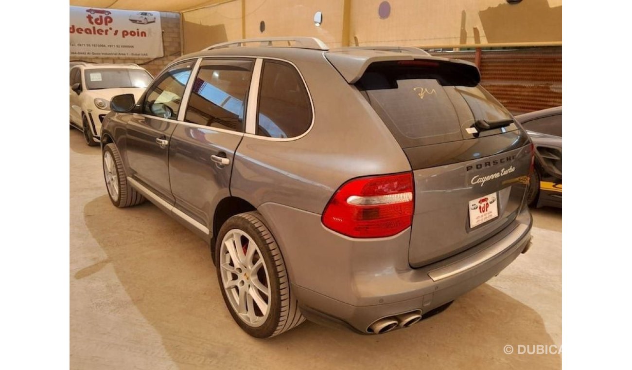 بورش كايان توربو PORSCHE CAYENNE TURBO 4.8L 2008 WITH LEATHER SEATS, T.V NAVIGATION AND MUCH MORE...