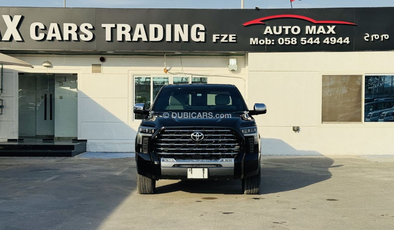 تويوتا تاندرا Toyota Tundra capston PRO Gasoline/HYBRID V6 3.5L 4WD AT