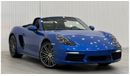 Porsche 718 Boxster Std 2017 Porsche 718 Boxster, Nov 2024 Porsche Warranty, Full Porsche Service History, GCC