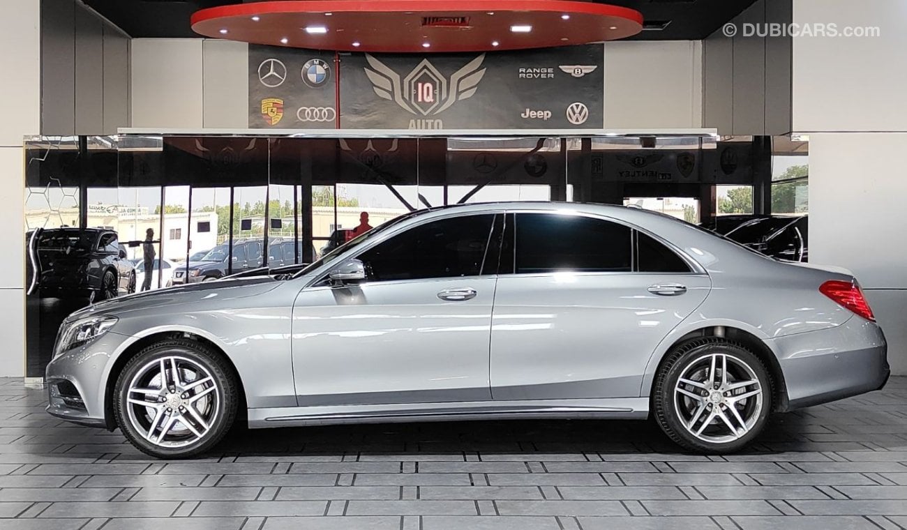 مرسيدس بنز S 400 AED 3,700 P.M | 2015 MERCEDES-BENZ S400 AMG  | FULL SERVICE HISTORY | GCC | PANORAMIC VIEW | FULLY L