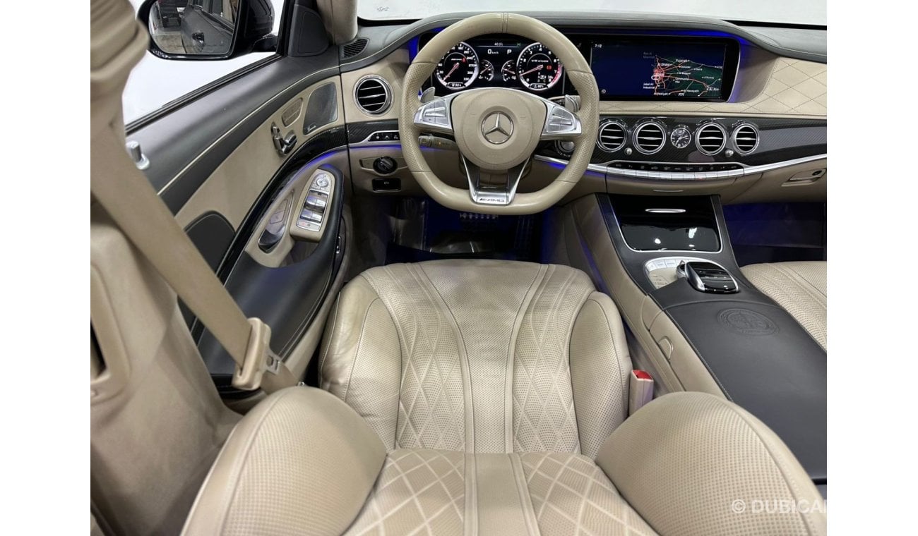 Mercedes-Benz S 63 AMG Std 5.5L 2015 Mercedes Benz S63 4MATIC Brabus Edition, 1 Of 1, Full Service History, Fully Loaded, G