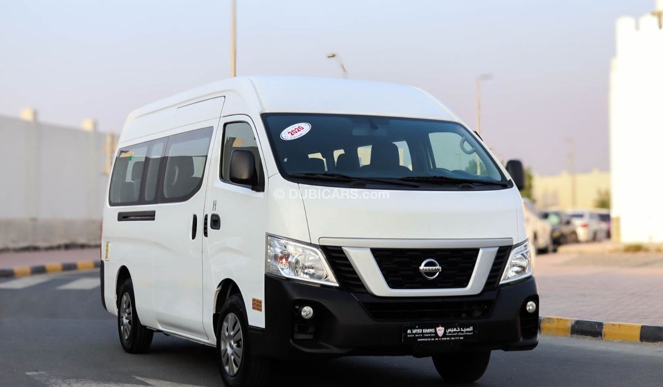 نيسان أورفان Microbus 2.5L A/T Petrol Nissan Urvan 2020 GCC accident free in excellent condition 1708 P.M