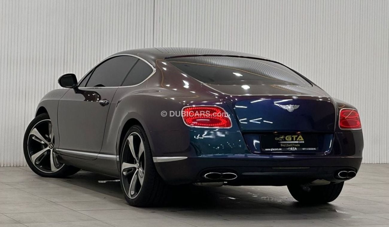 بنتلي كونتيننتال جي تي 2014 Bentley Continental GT V8, Full PPF, Low Kms, Full Options, Excellent Condition, GCC