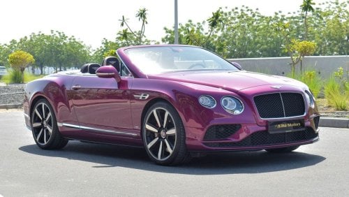 بنتلي كونتيننتال جي تي سي V8s - Mulliner Spec - Fully Loaded - Accident-Free and Original Paint - Very Low KMs