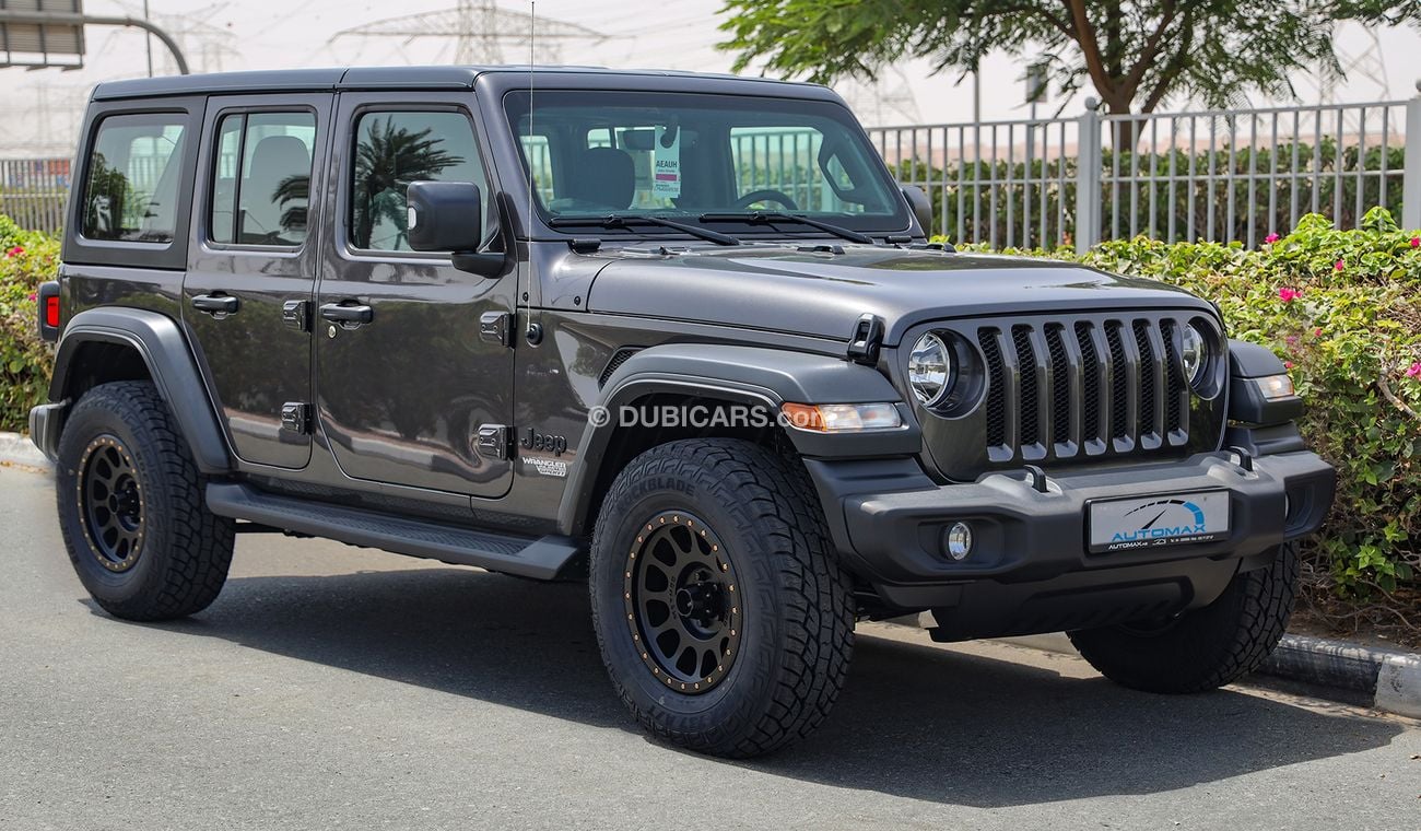 New Jeep Wrangler Unlimited Sport Plus V6 3.6L , GCC , 2021 , 0Km , W/3 ...