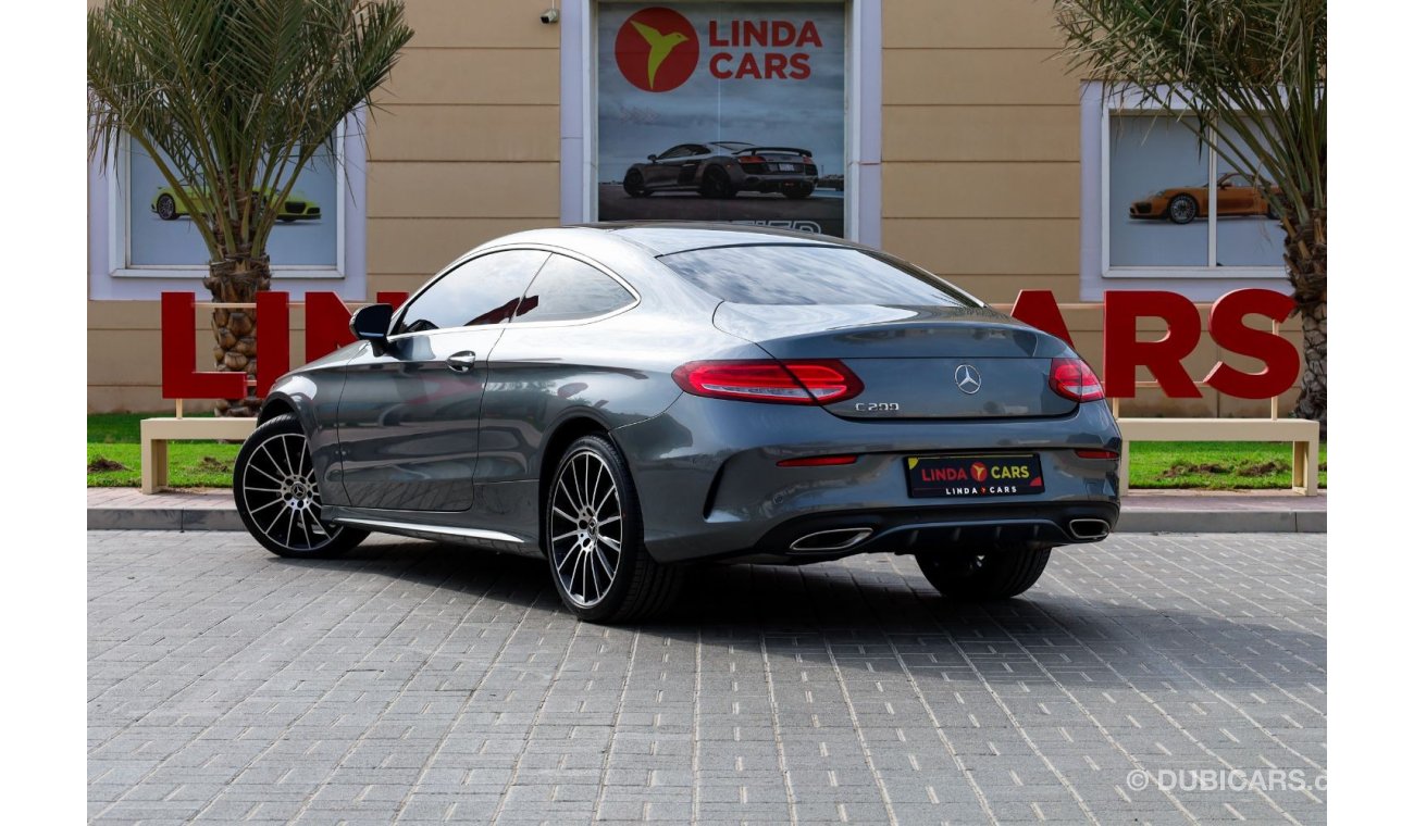 مرسيدس بنز C 200 كوبيه Mercedes-Benz C200 Coupe AMG Pack 2018 GCC under Warranty with Flexible Down-Payment.