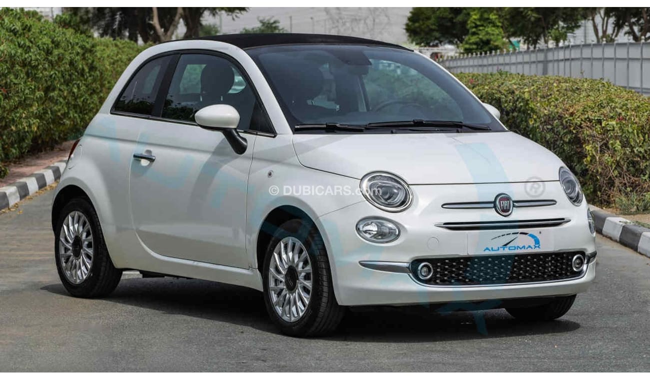 Fiat 500 Cabrio 1.4L FWD , 2024 GCC , 0Km , With 5 Years or 120K Km Warranty @Official Dealer