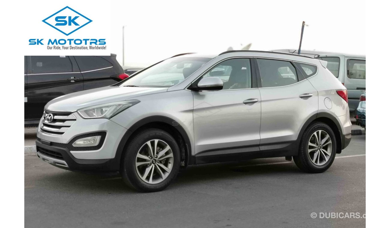 Hyundai Santa Fe 2.4L, 18" Rims, Active ECO Control, DRL LED Headlights, Leather Seats, Dual Airbags (LOT # 1704)