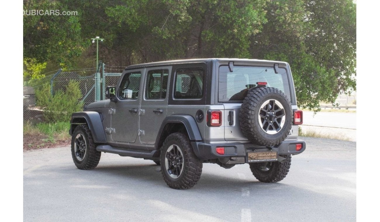 Jeep Wrangler AED 1,989/month 2019 | JEEP WRANGLER UNLIMITED | SPORT GCC | FULL JEEP SERVICE HISTORY | J33939