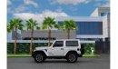 Jeep Wrangler Sahara Plus | 3,231 P.M  | 0% Downpayment | Low Milage!