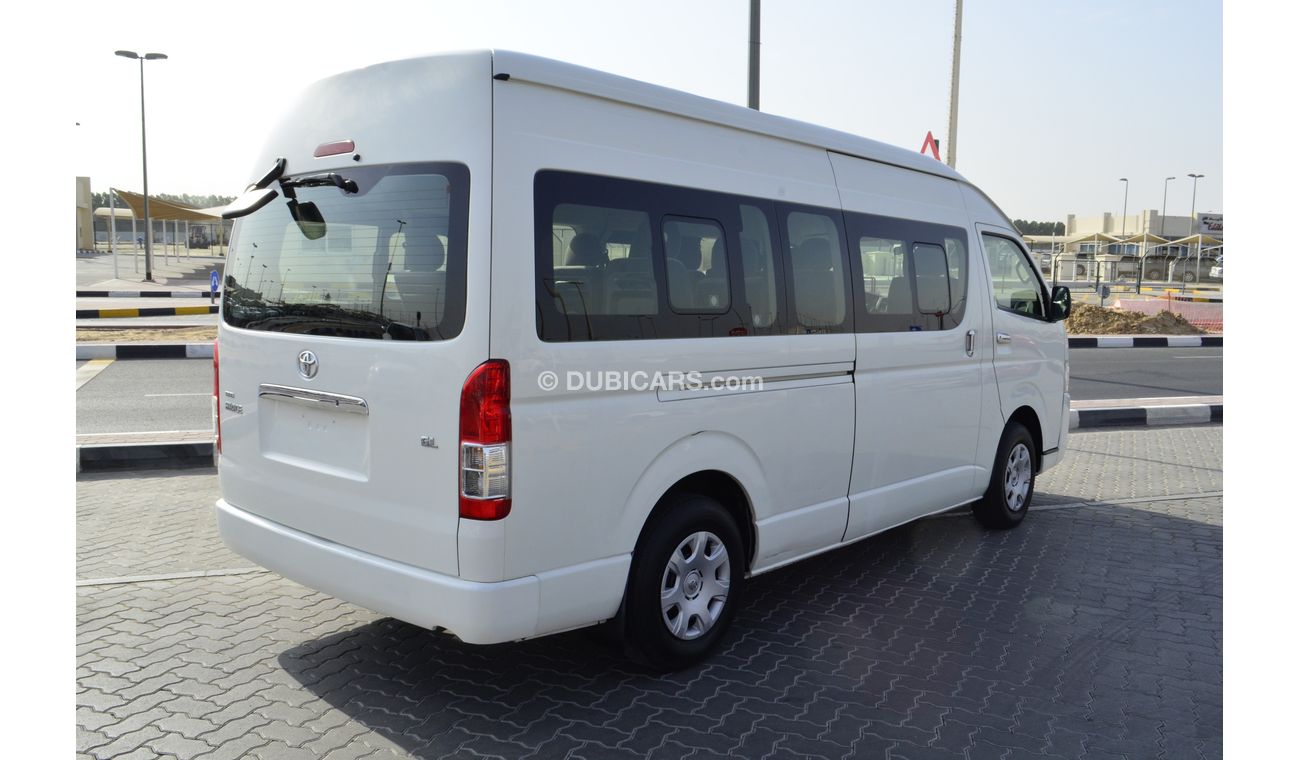 Toyota Hiace GL HIGH ROOF 15 SEATER PASSENGER VAN GCC SPECS