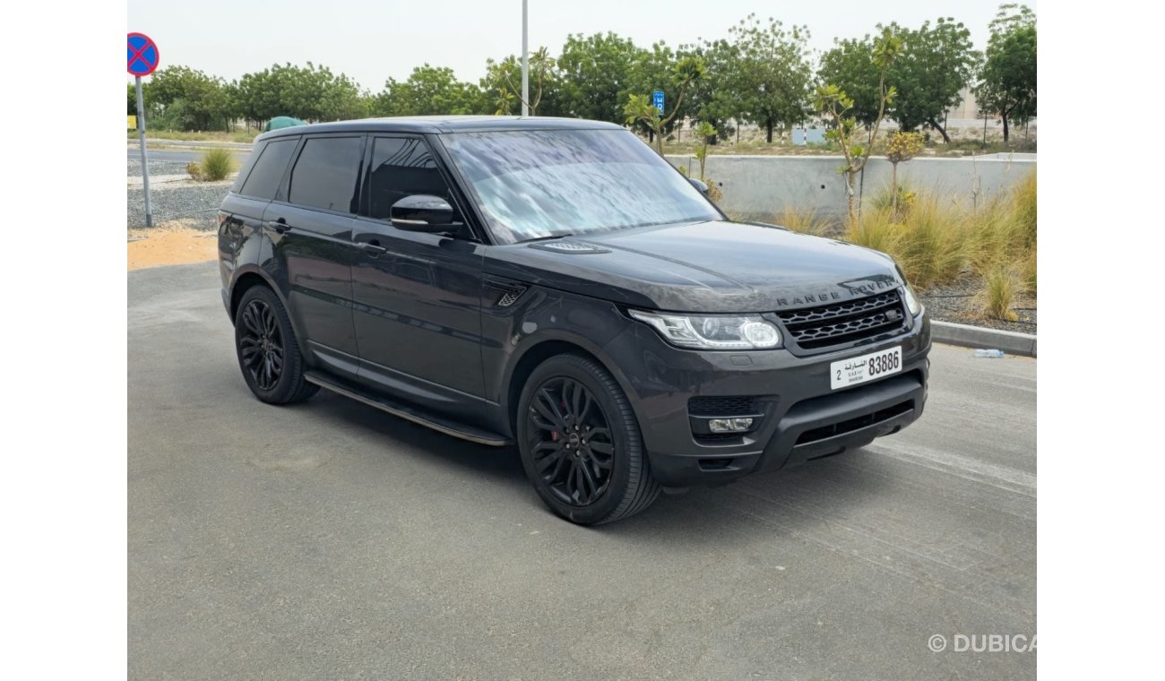 لاند روفر رانج روفر سبورت أوتوبايوجرافي 2016 - Supercharged V8 Autobiography - Diesel - GCC - First Owner - Original Paint and accident free