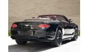 Bentley Continental GTC Number 1 Edition by Mulliner 6.0 2dr RIGHT HAND DRIVE