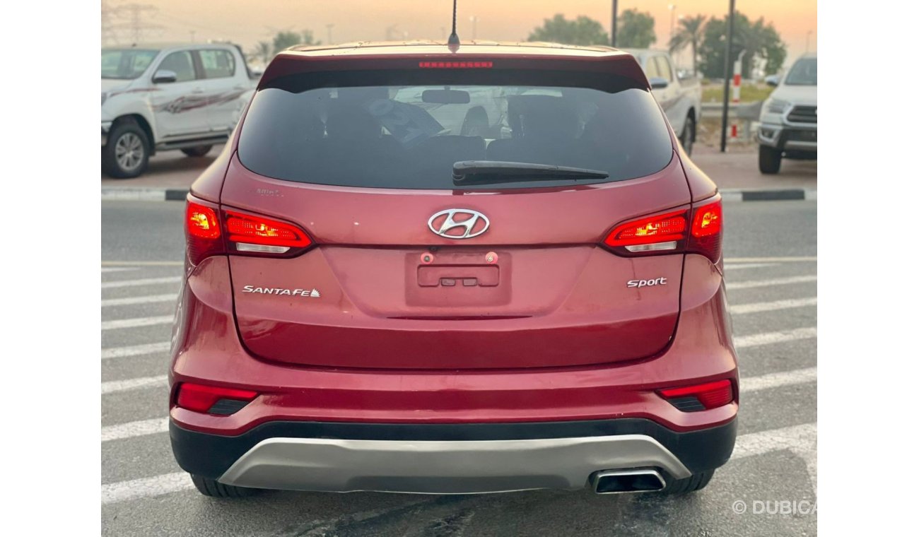 هيونداي سانتا في 2018 Hyundai Santa Fe Sports 2.4L V4 GDi - Rear CAM + Leather Seats MidOption+ - 78,000 Mileage