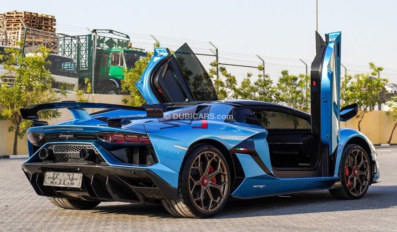 لامبورغيني أفينتادور 2021 - SVJ Roadster - 2,150KM Only - Sky Blue