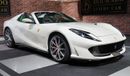 فيراري 812 GTS | 2022 | Bianco Avus | Full Carbon Fiber | 6.5L V12 | 789 HP