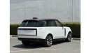 Land Rover Range Rover SV WHITE ROSE GOLD GCC SPEC UNDER WARRANTY AND SERVICE