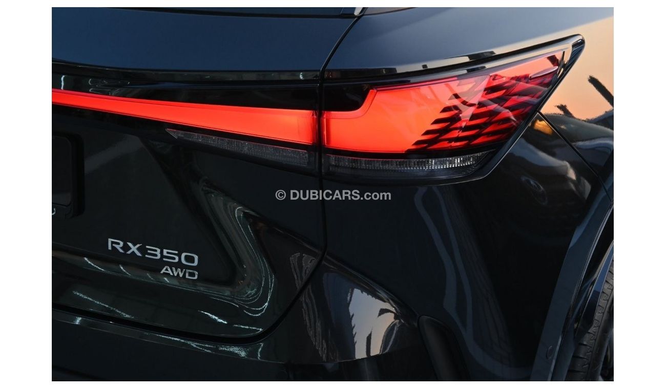 لكزس RX 350 Lexus RX350 F-Sport , Mark Levinson Speakers, 2.4L, 4-cylinder, Turbo, AWD , Model 2024, Color Black