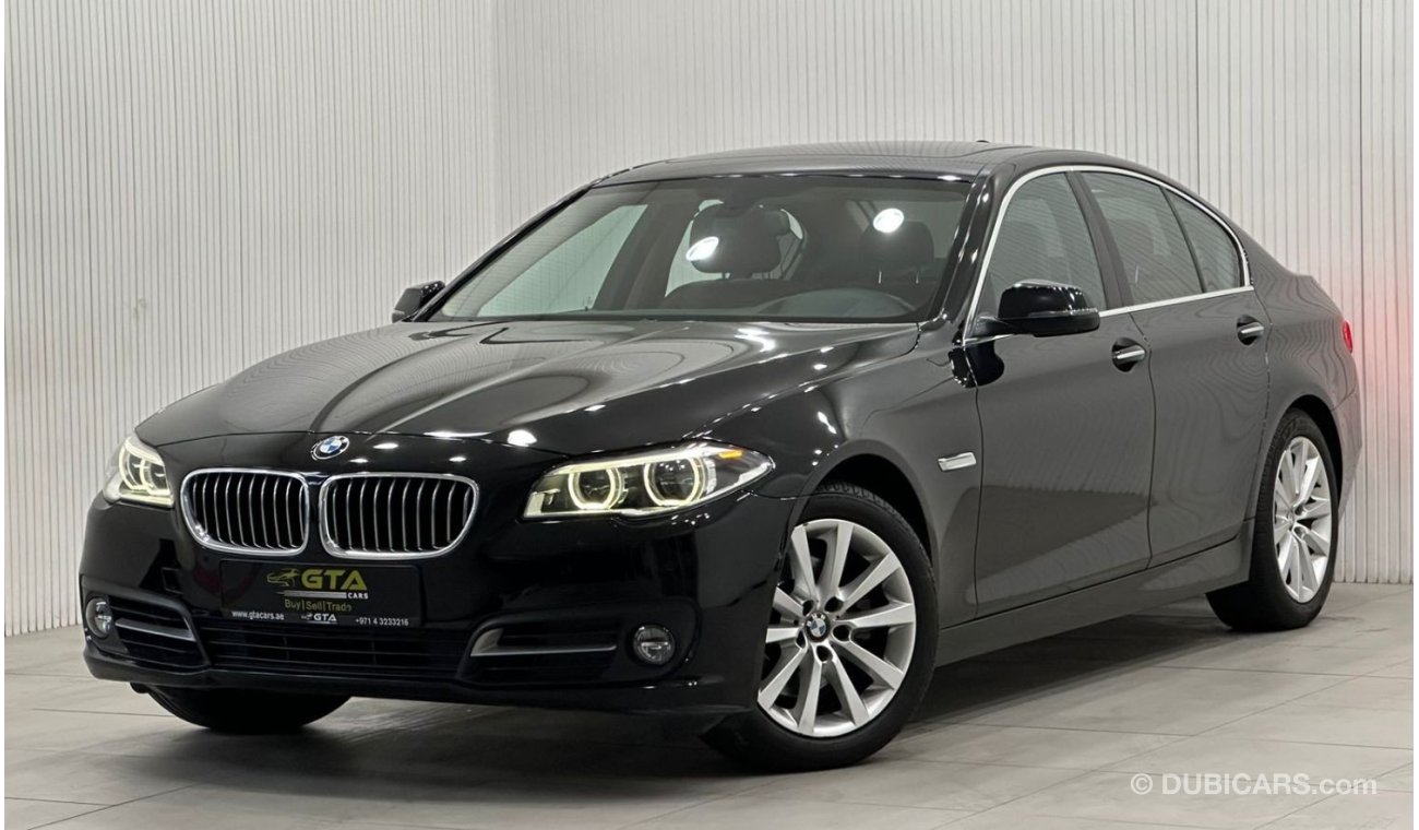 بي أم دبليو 528i Std 2015 BMW 528i, Full Service History, Full Options, Excellent Condition, GCC