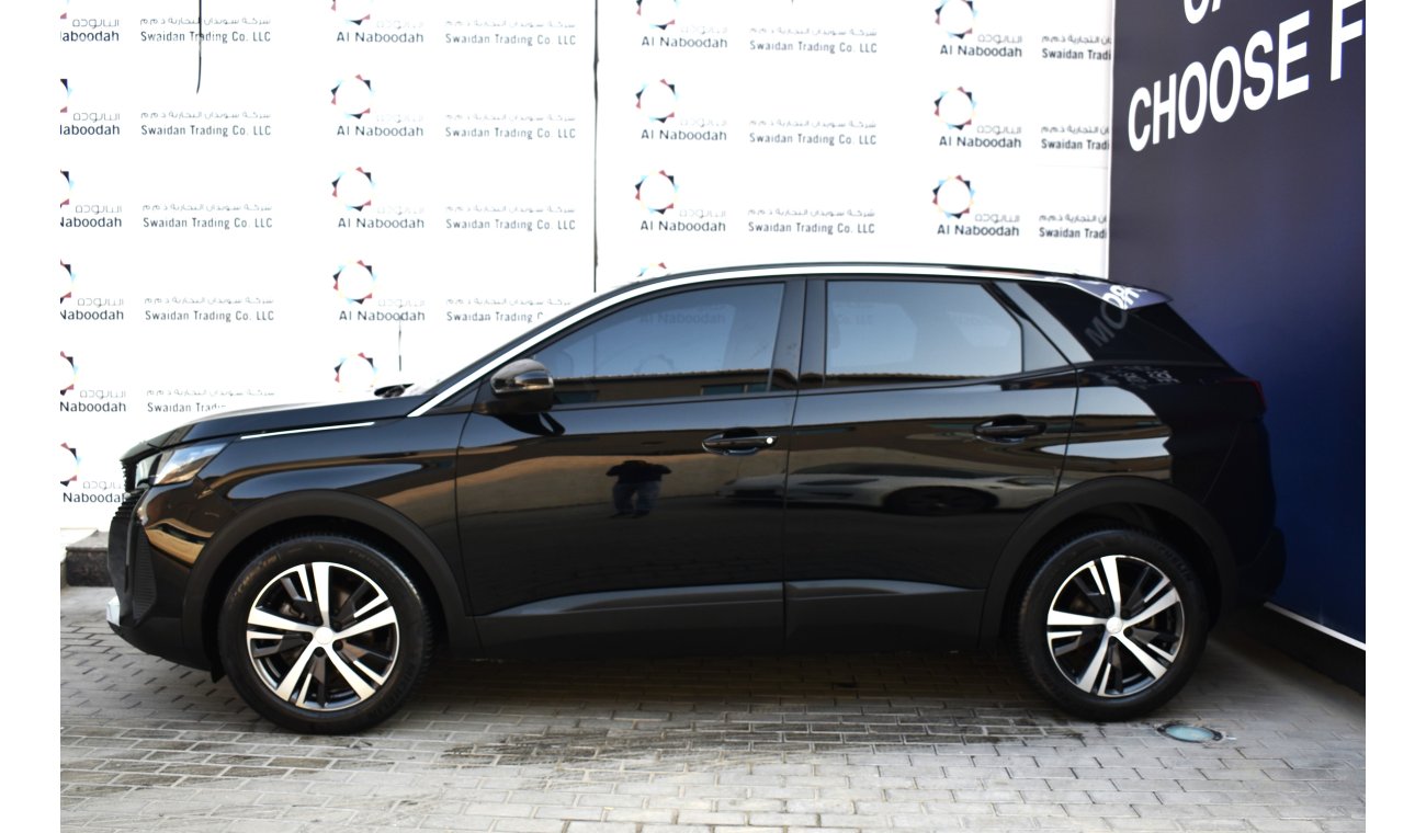 Peugeot 3008 AED 1440 PM | ACTIVE 1.6 TC AT GCC MANUFACTURER WARRANTY 2028 OR 100K KM