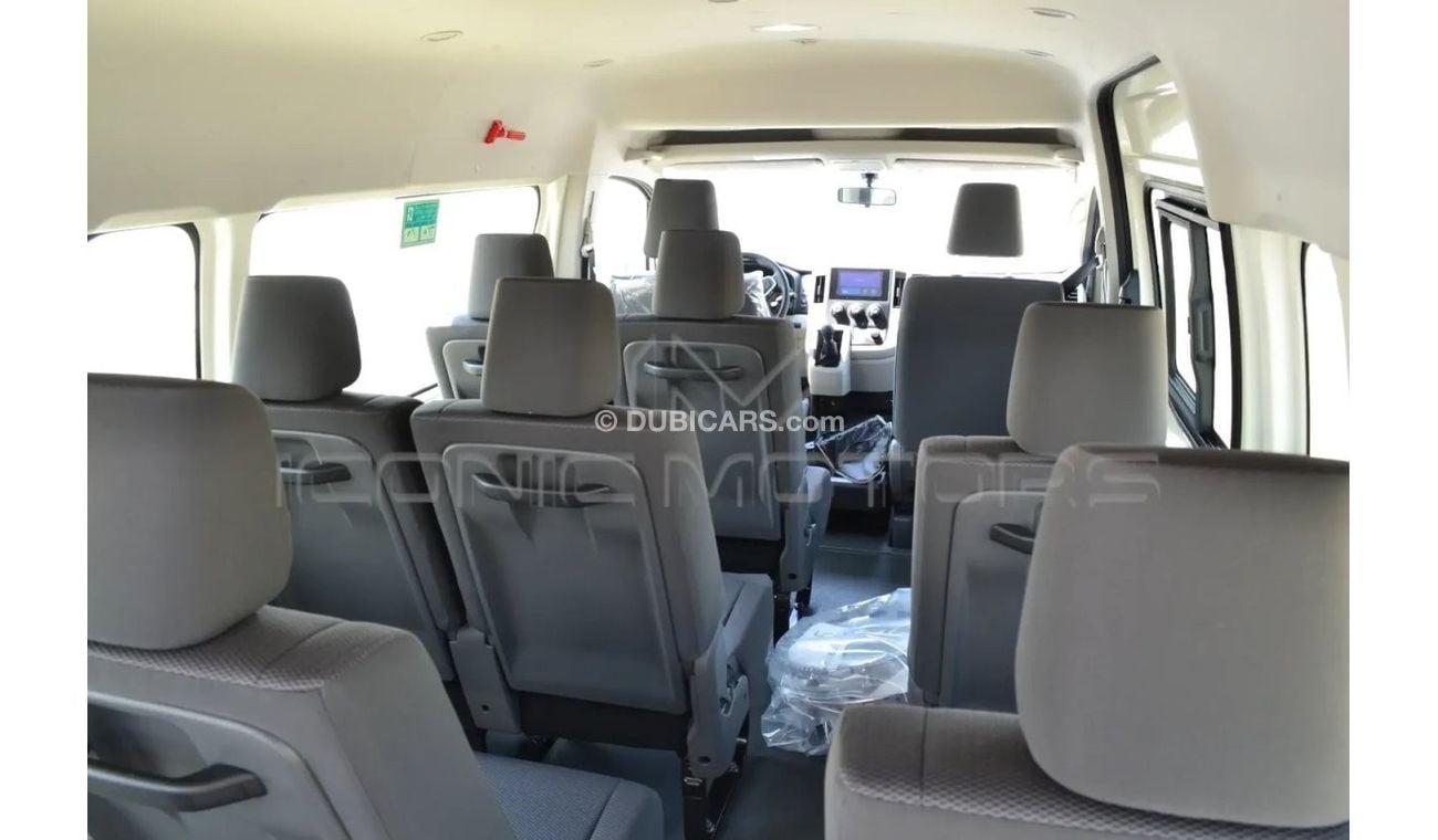 Toyota Hiace 2025 TOYOTA HIACE 2.8L DIESEL MANUAL 13 SEATER PASSENGER, HIGH ROOF