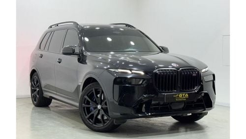 بي أم دبليو X7 M60i xDrive 2023 BMW X7 M60i xDrive, BMW Warranty + Service Pack, Fully Loaded, Very Low Kms, GCC