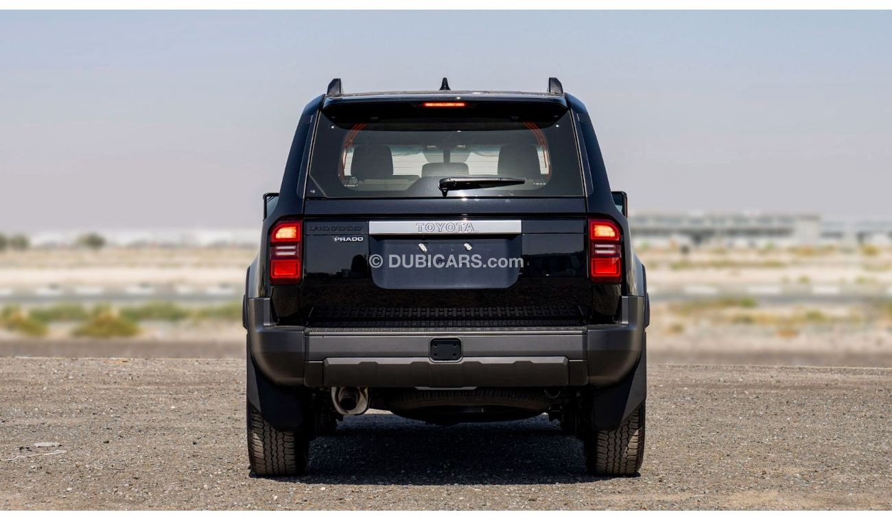 تويوتا برادو (LHD) TOYOTA PRADO 250 TX 2.8D AT MY2024 - BLACK