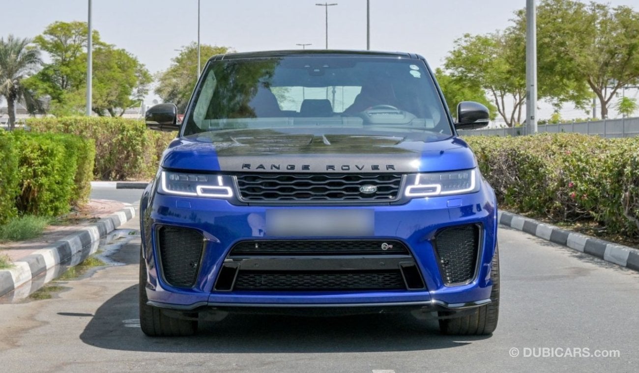 لاند روفر رانج روفر سبورت أس في آر Range Rover Sport SVR, Fully Carbon Interior  Exterior, Full Option Brand New | 2022