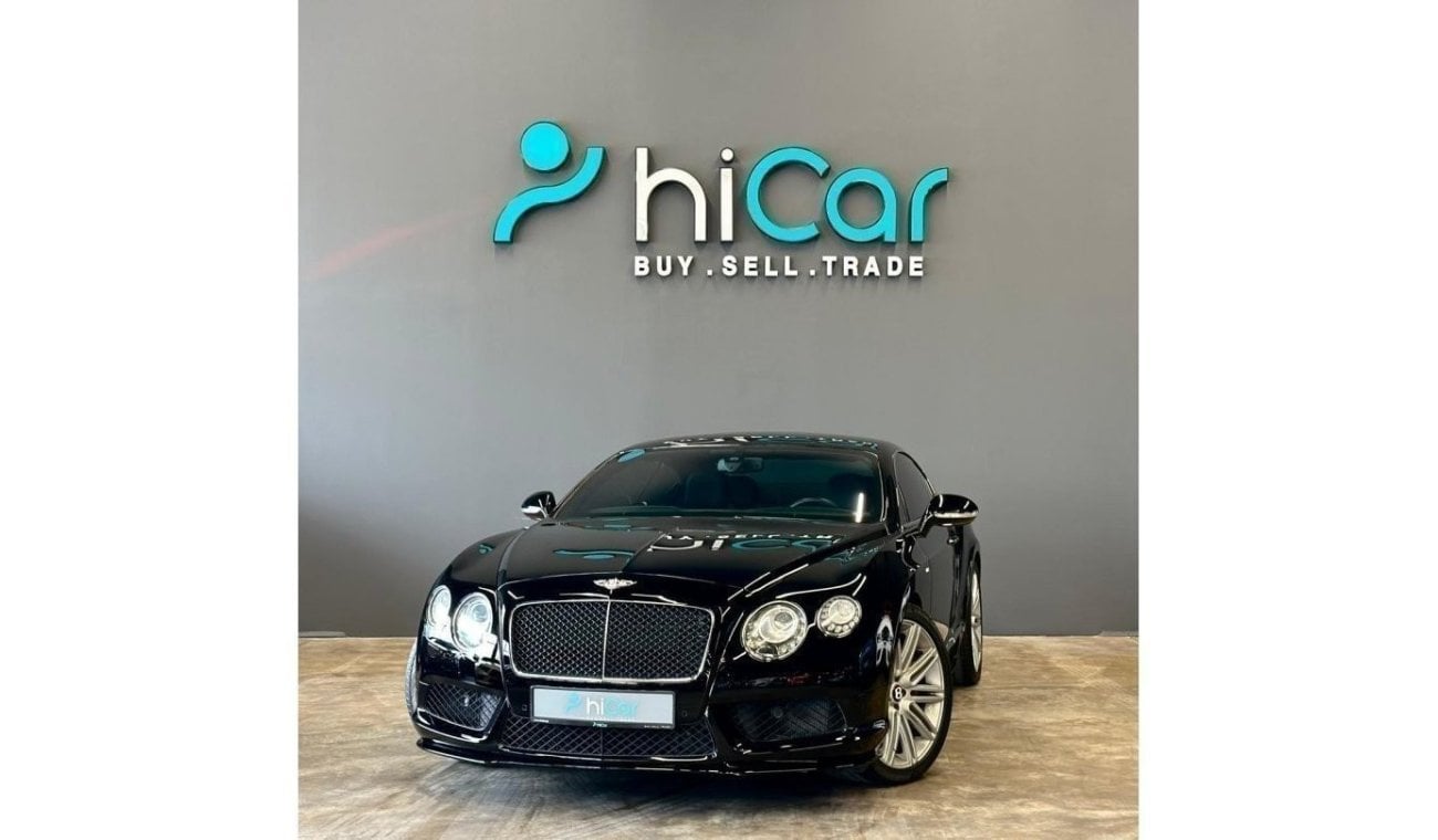 Bentley Continental GT AED 5,206pm • 0% Downpayment • GT S V8 • Low Kms!