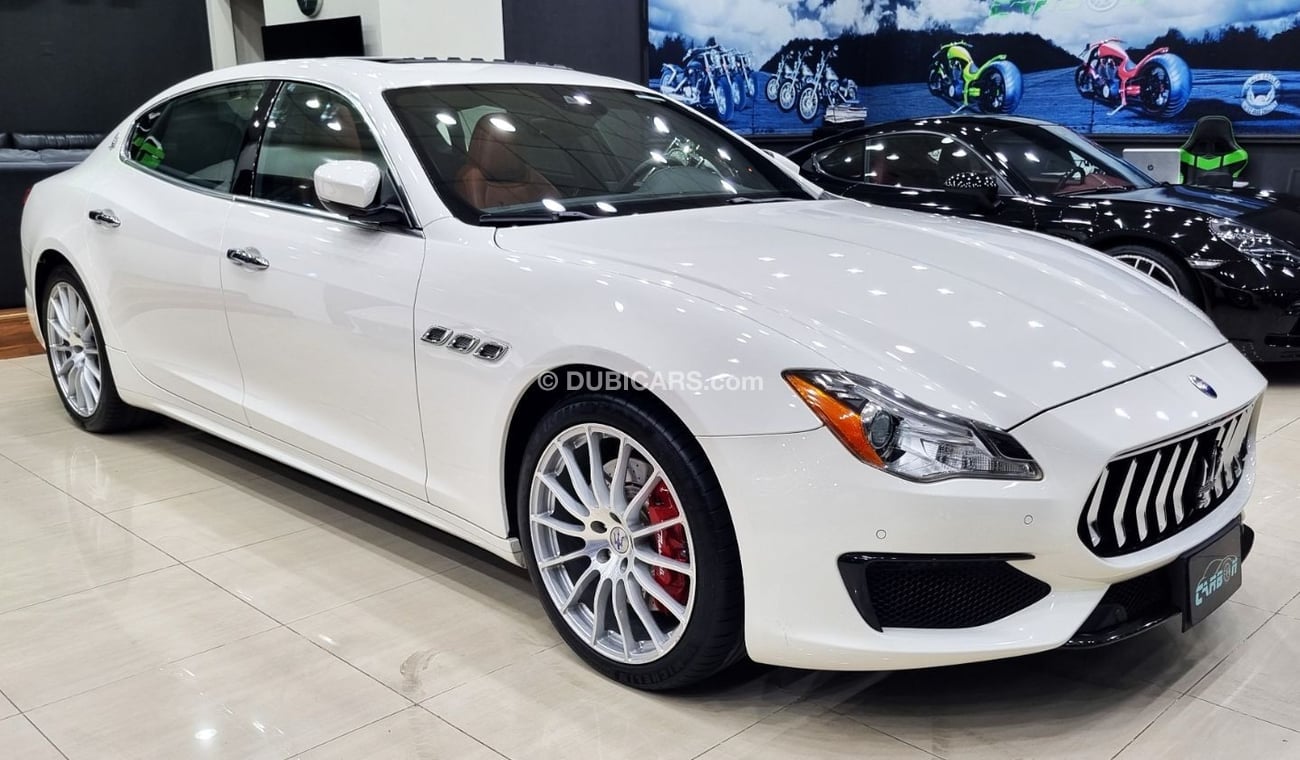 مازيراتي كواتروبورتي S Gransport 3.0L (410 HP) MASERATI QUATTROPORTE S GCC 2017 IN PERFECT CONDITION WITH 1 YEAR WARRANTY