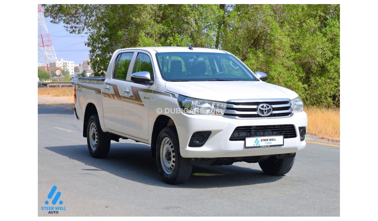 تويوتا هيلوكس GL 2020 Double Cab Pick Up 2.7L 4WD A/T - GCC - Like New Condition - Book Now