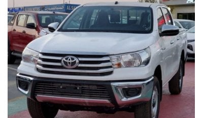 Toyota Hilux double cabin 2.4 Diesel ,,,4X4,,, white color Black interior 2024 Basic option ( for local registrat