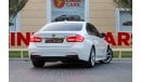 BMW 318i M Sport BMW 318i M-Sport 2018 GCC under Warranty with Flexible Down-Payment.