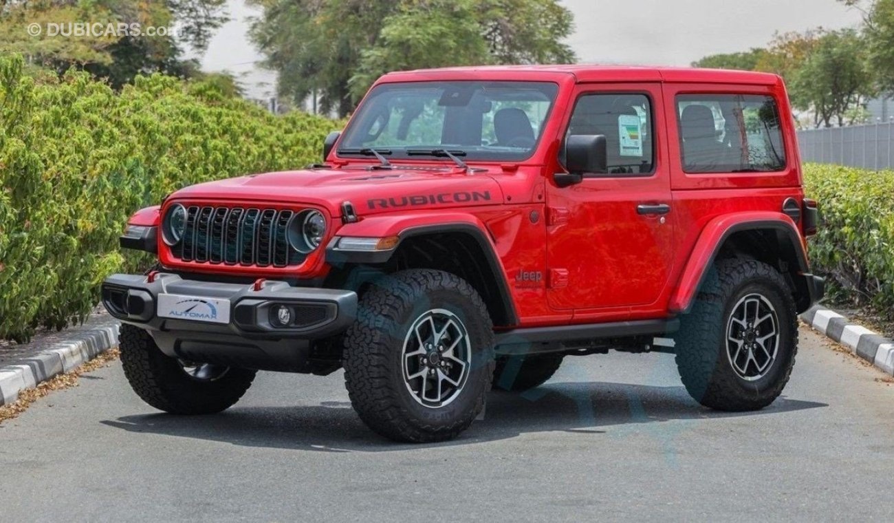 Jeep Wrangler Rubicon V6 3.6L 4X4 , 2024 GCC , 0Km , With 3 Years or 60K Km Warranty @Official Dealer