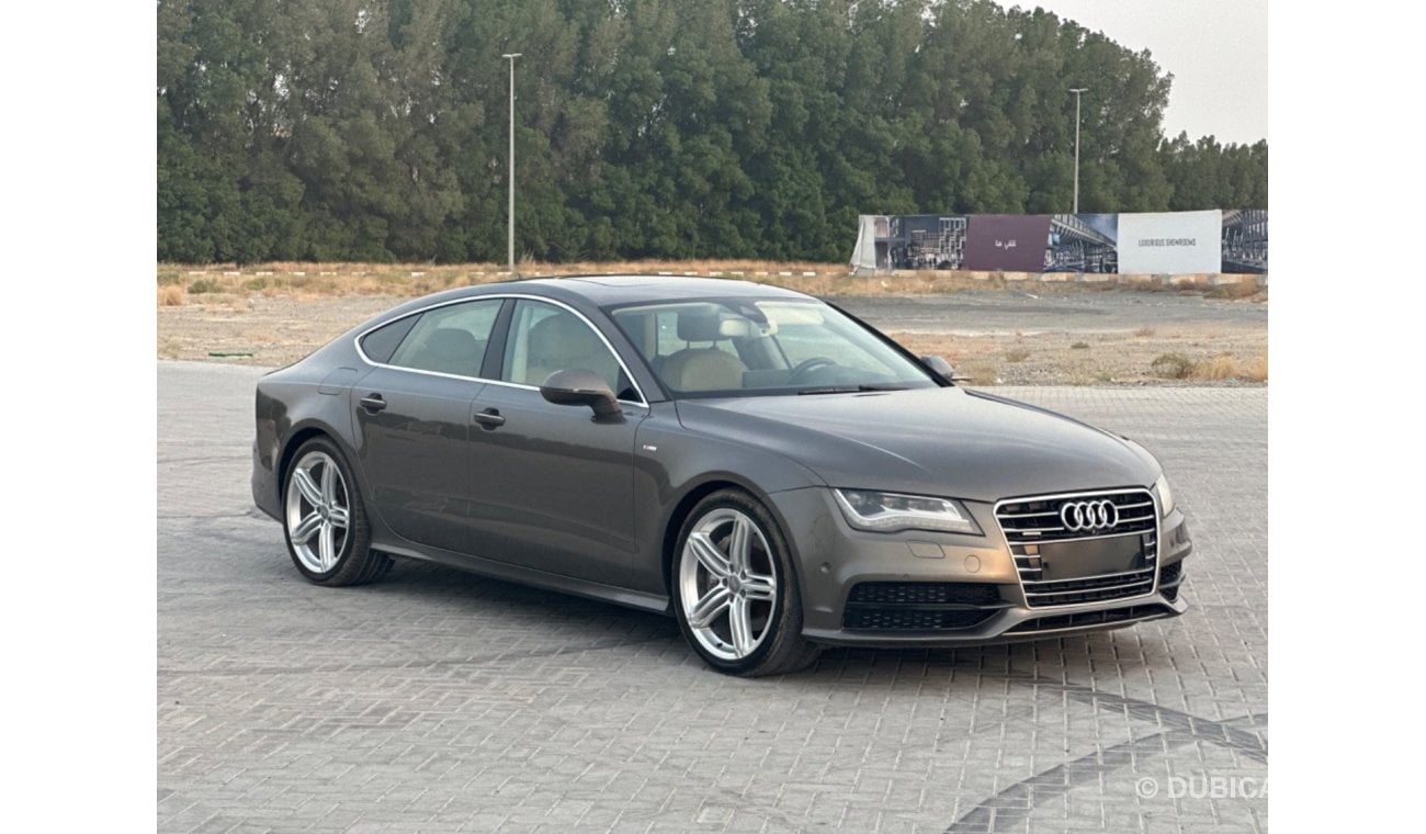 Audi A7 S-Line MODEL 2013 GCC CAR PERFECT CONDITION FULL OPTION S LINE SUN ROOF LEATHER SEATS FULL ELECTRIC