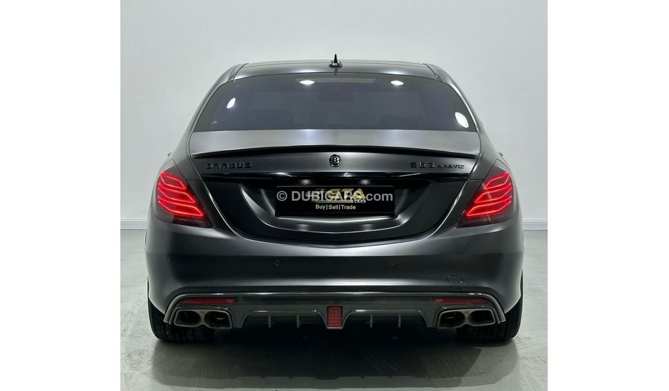 Mercedes-Benz S 63 AMG Std 5.5L 2015 Mercedes Benz S63 4MATIC Brabus Edition, 1 Of 1, Full Service History, Fully Loaded, G