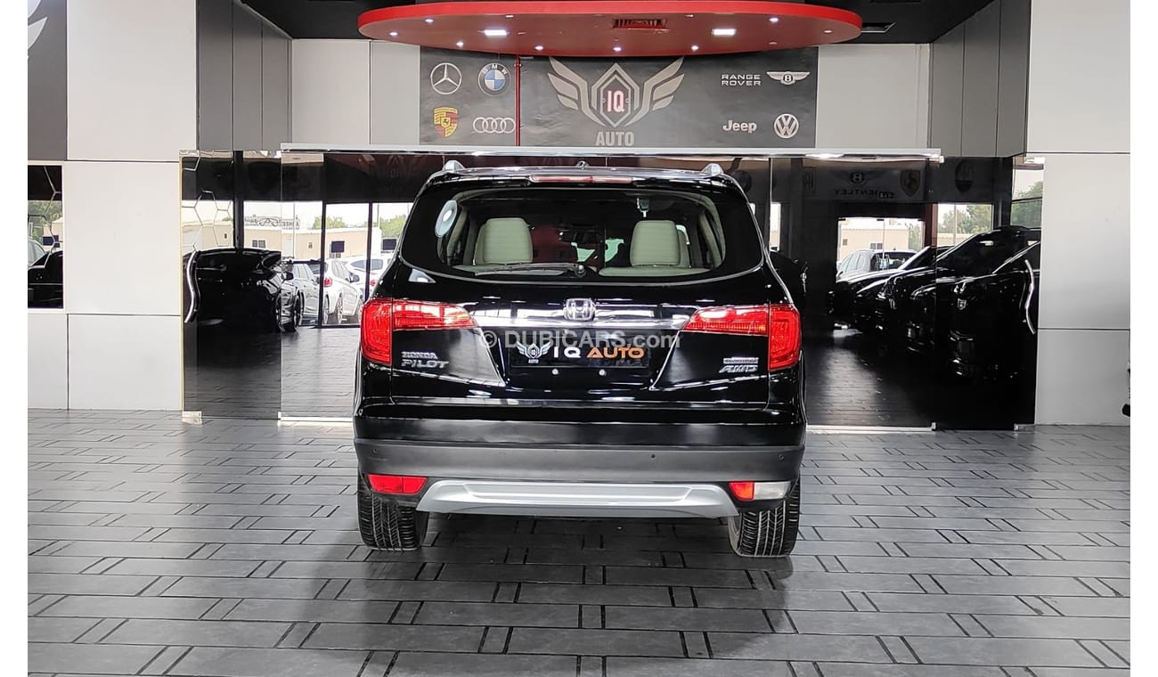 هوندا بايلوت AED 1,700 P.M | 2016 HONDA PILOT TOURING AWD 3.5L | 7 SEATS | FULLY LOADED VIP | GCC