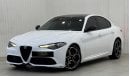 ألفا روميو جوليا 2023 Alfa Romeo Giulia Veloce, Dec 2027 Agency Warranty + Service Package, Full Service History, GCC