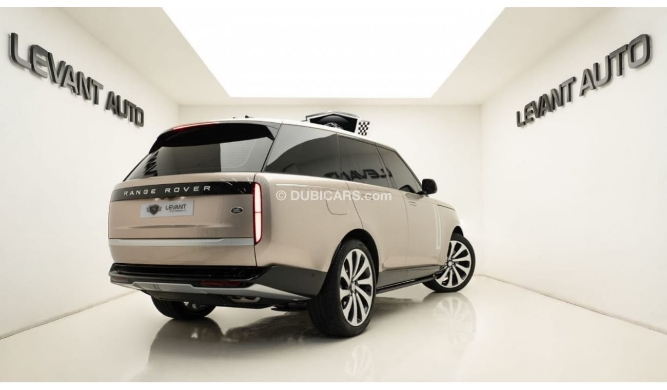 لاند روفر رانج روفر أوتوبايوجرافي RANGE ROVER AUTOBIOGRAPHY, MODEL 2022, GCC, SPECIAL SUNSET GOLD COLOR