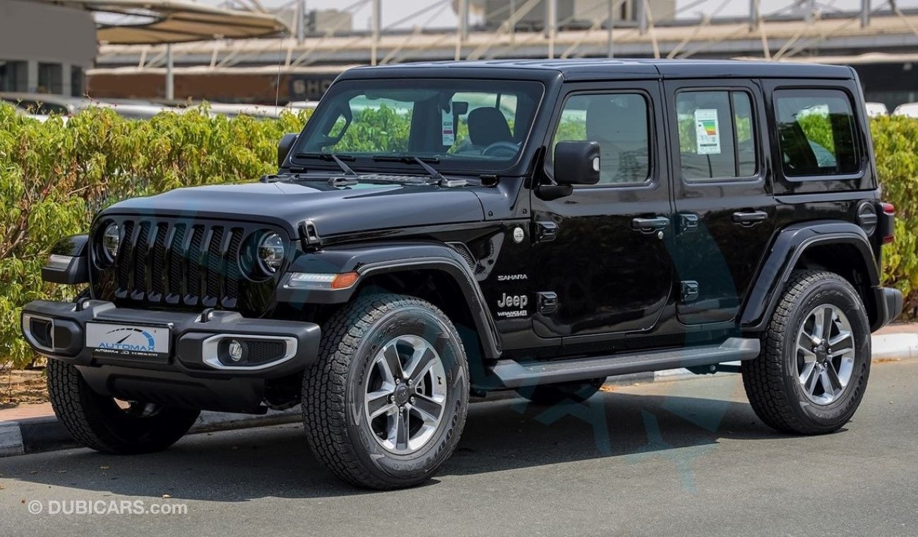 Jeep Wrangler Unlimited Sahara V6 3.6L 4X4 , 2023 GCC , 0Km , (ONLY FOR EXPORT)