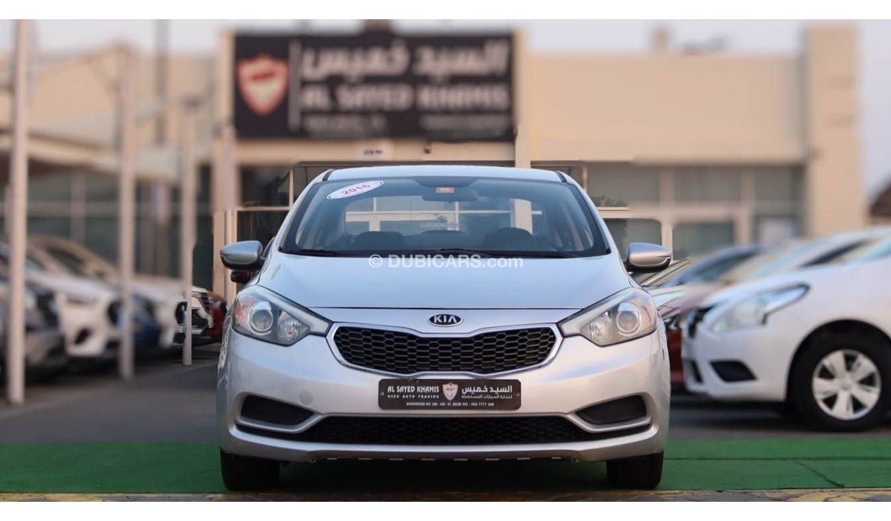 Kia Cerato EX 1.6L Kia cerato 1.6L 2016 GCC accident free in excellent condition