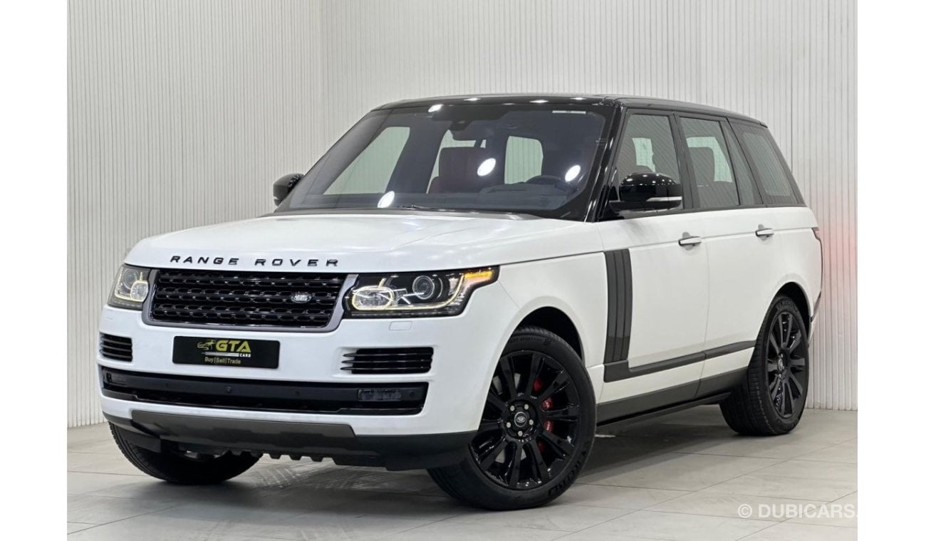 لاند روفر رانج روفر فوج إس إي سوبرتشارج 2016 Range Rover Vogue SE Supercharged, 2025 Warranty, 2027 GTA Service Pack, Fully Loaded, GCC