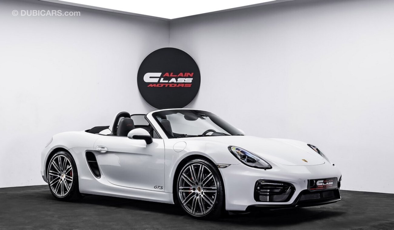 Porsche 718 Boxster 2015 - GCC