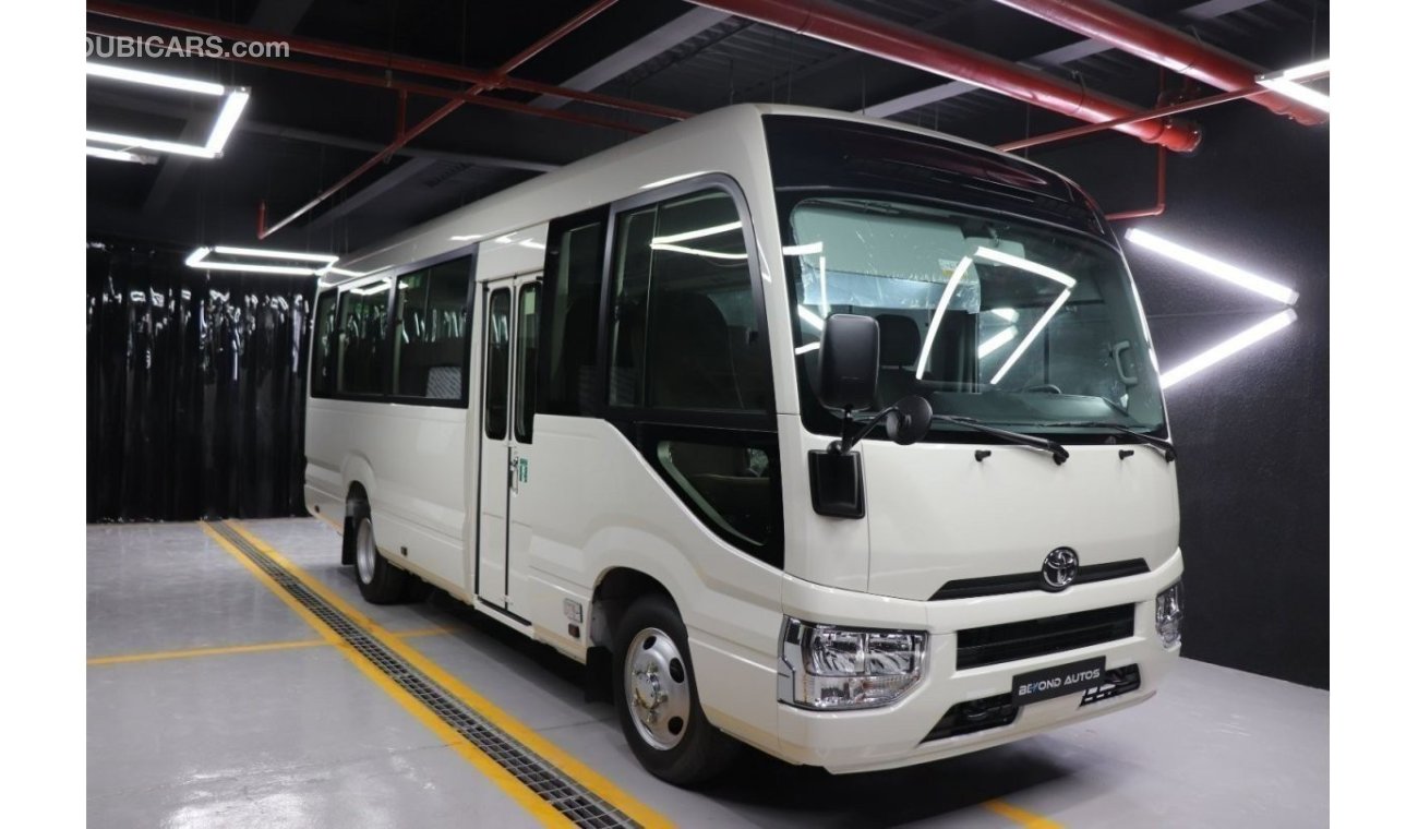 تويوتا كوستر 2024 TOYOTA COASTER 23 SEATS 4.2L DIESEL  - EXPORT ONLY